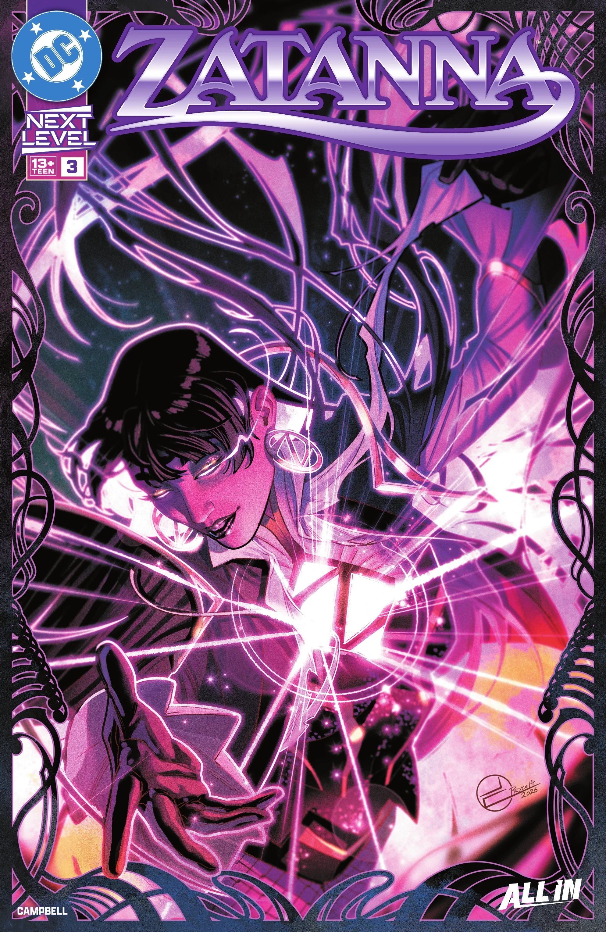Zatanna #3 (DC, 2026 — Cover A) cover